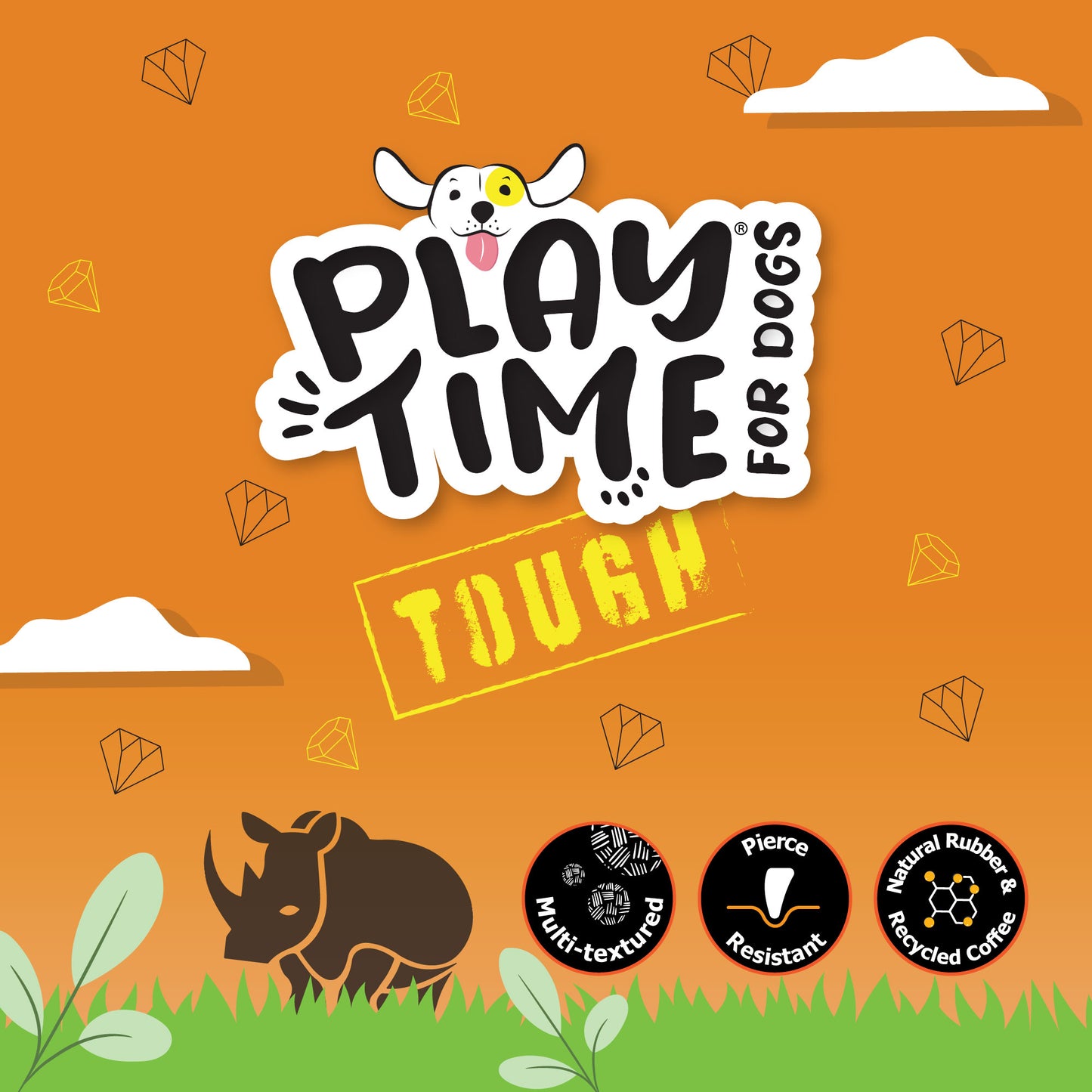 Tough Coffee Grounds Ropey Rugby Tugger