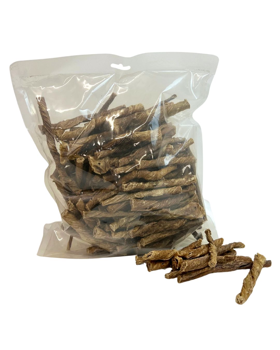 Twisted Beef Bladder Sticks