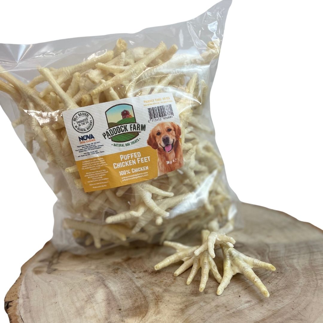 Puffed Chicken Feet 1kg