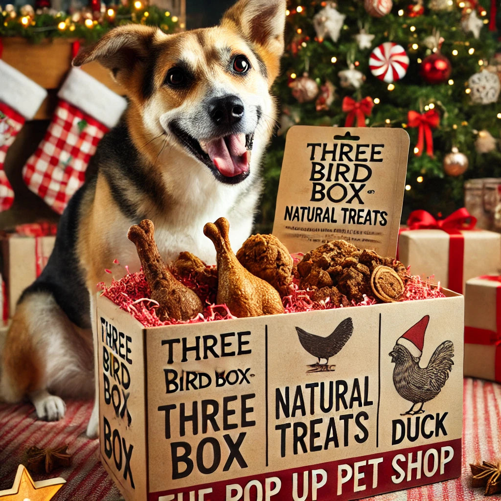 Three Bird Box - All Natural Pawfect Christmas Dinner