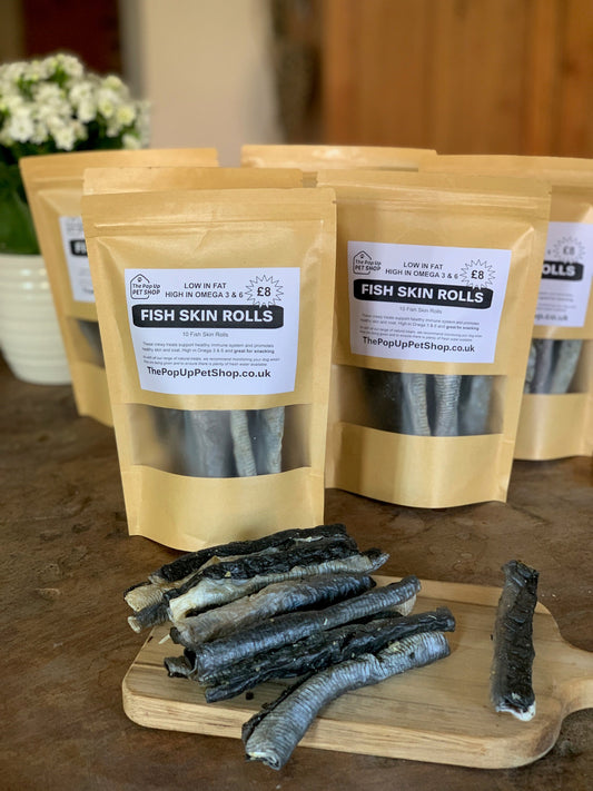 Fish Skin Rolls