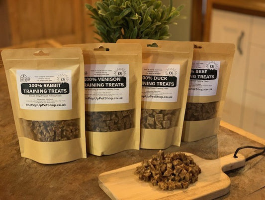 Training Treats – Beef, Boar, Duck, Rabbit & Venison